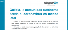 Galicia es la comunidad autónoma donde el coronavirus es menos letal