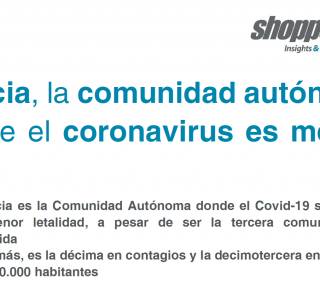 Galicia es la comunidad autónoma donde el coronavirus es menos letal